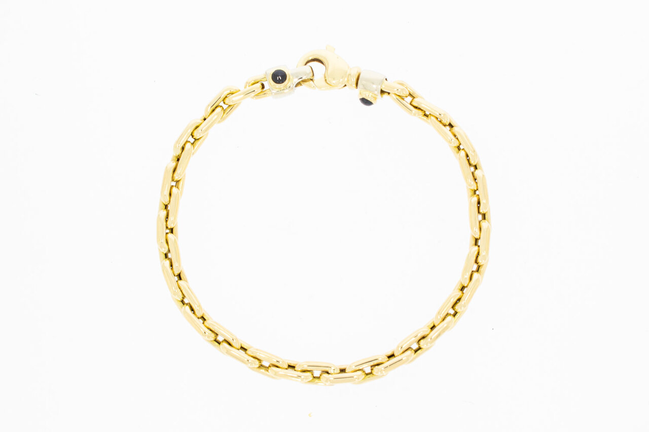 Ankerarmband 14 Karat Gold - 21,8 cm