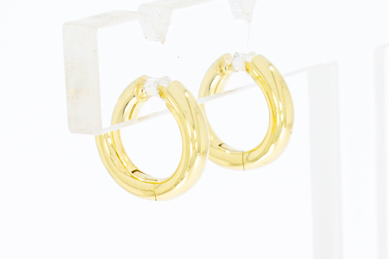14 Karat Gelbgold Ohrringe - 1,2 cm