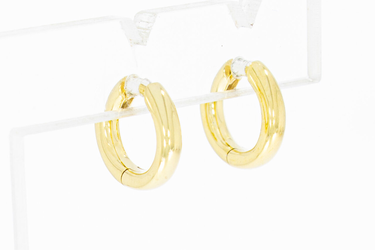 14 Karat Gelbgold Ohrringe - 1,2 cm