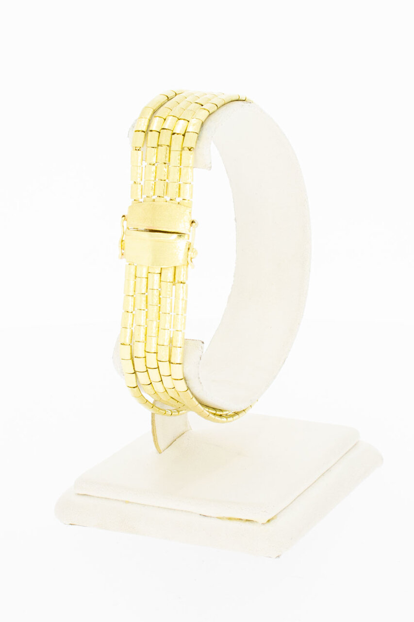 Goldbarren Armband 18 Karat Gold - 19,7 cm