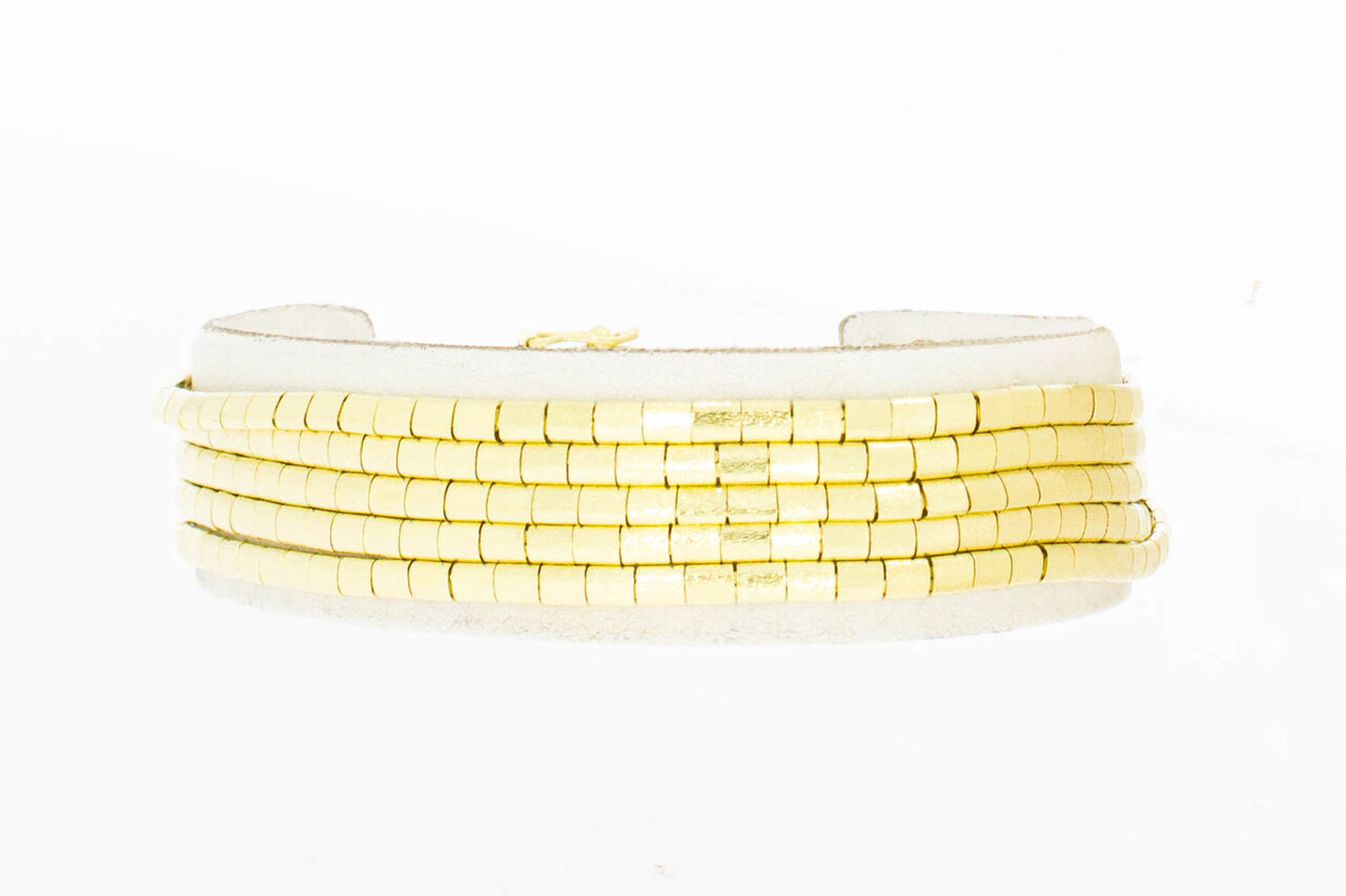 Goldbarren Armband 18 Karat Gold - 19,7 cm