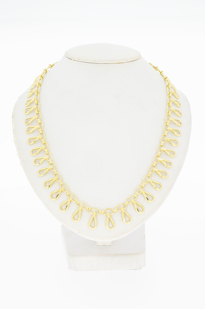 Sonnenstrahlen 585 Goldkette - 47,5 cm