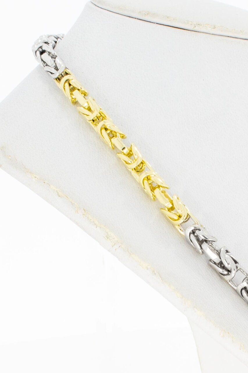 Byzantinische Königskette 14 Karat Gold - 58 cm