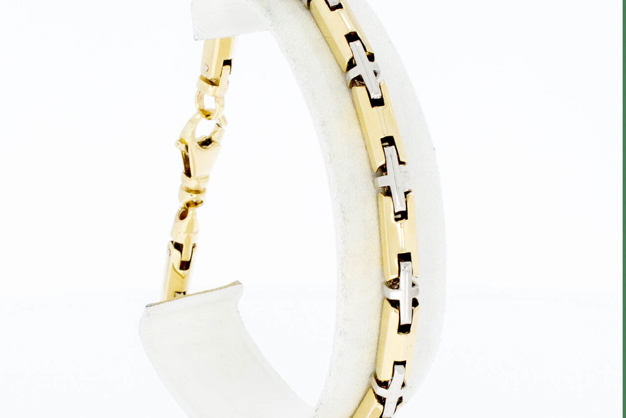 14 Karat Goldbarren Armband - 22,4 cm