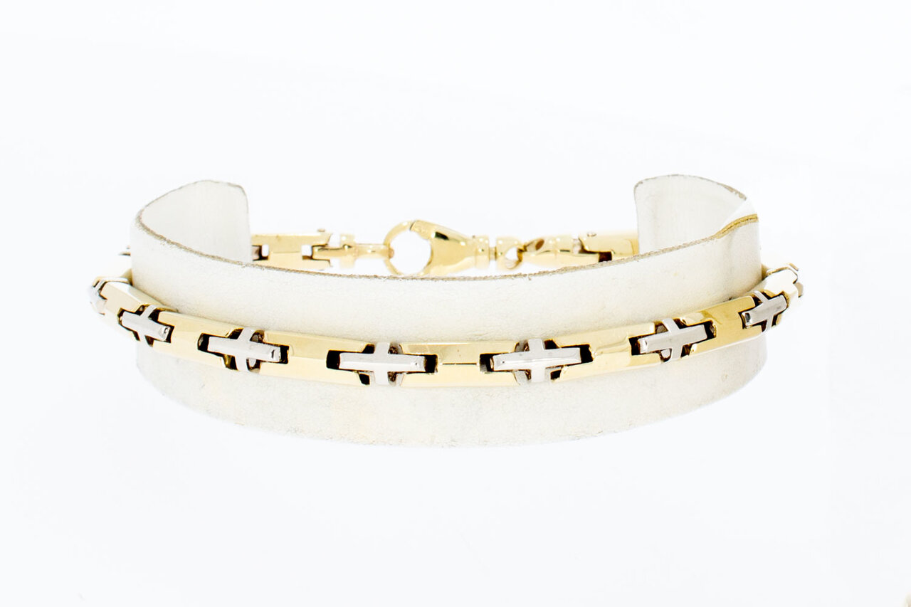 14 Karat Goldbarren Armband - 22,4 cm