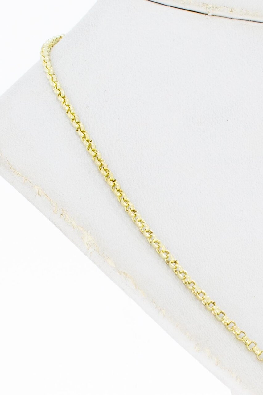14 Karat Anker Goldkette - Länge 54 cm