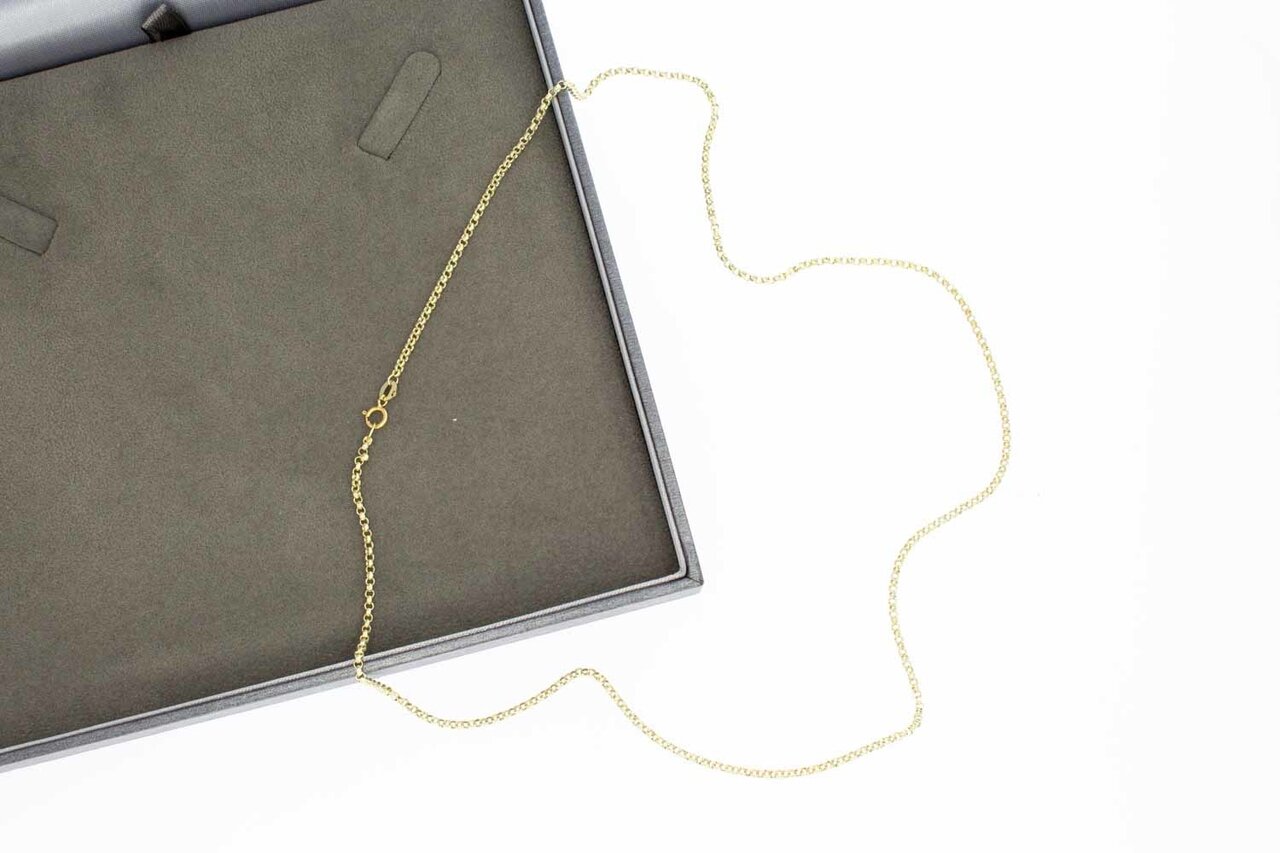 14 Karat Anker Goldkette - Länge 54 cm
