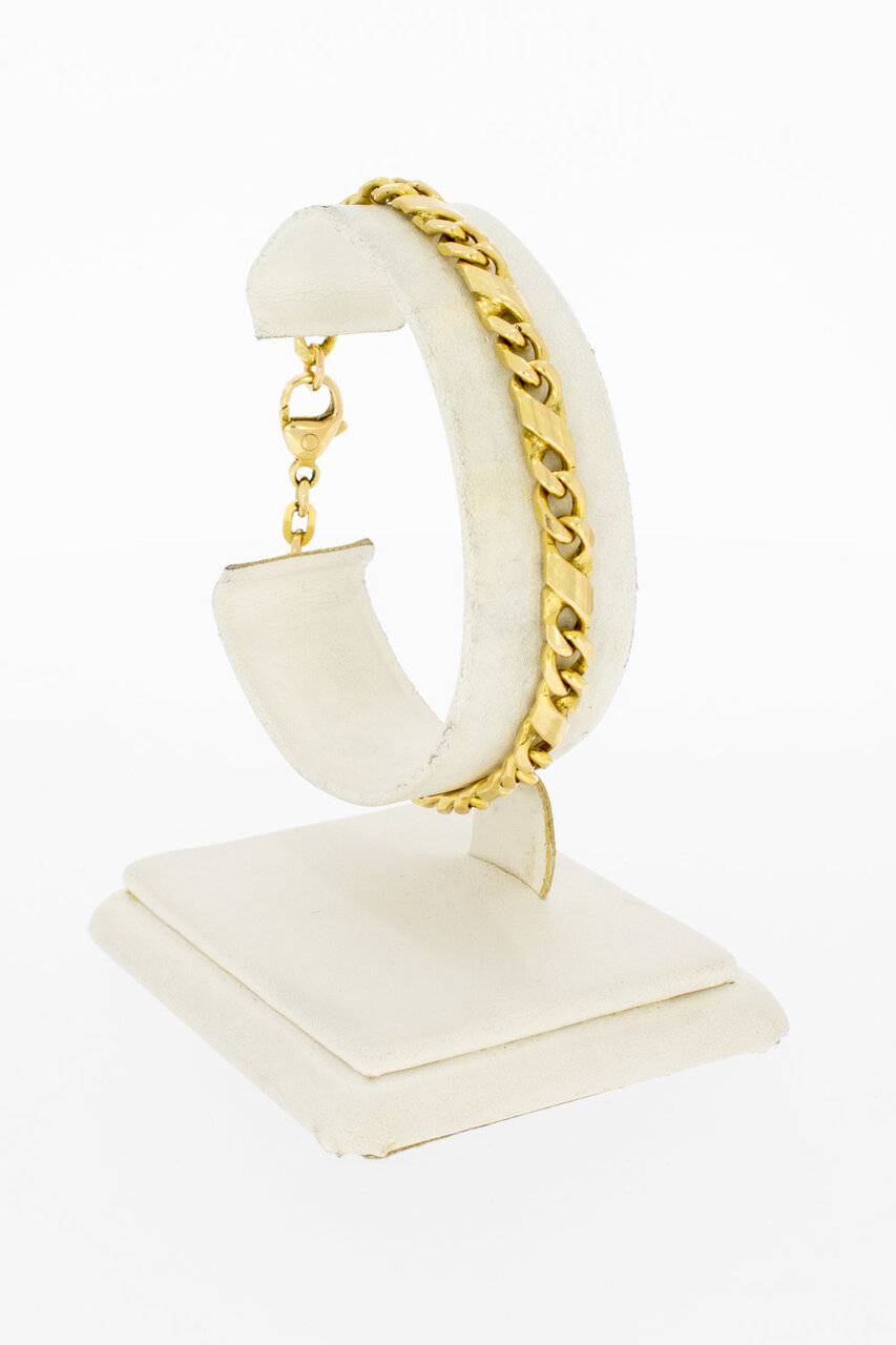 Infinity Goldarmband 14 Karat - 19,1 cm