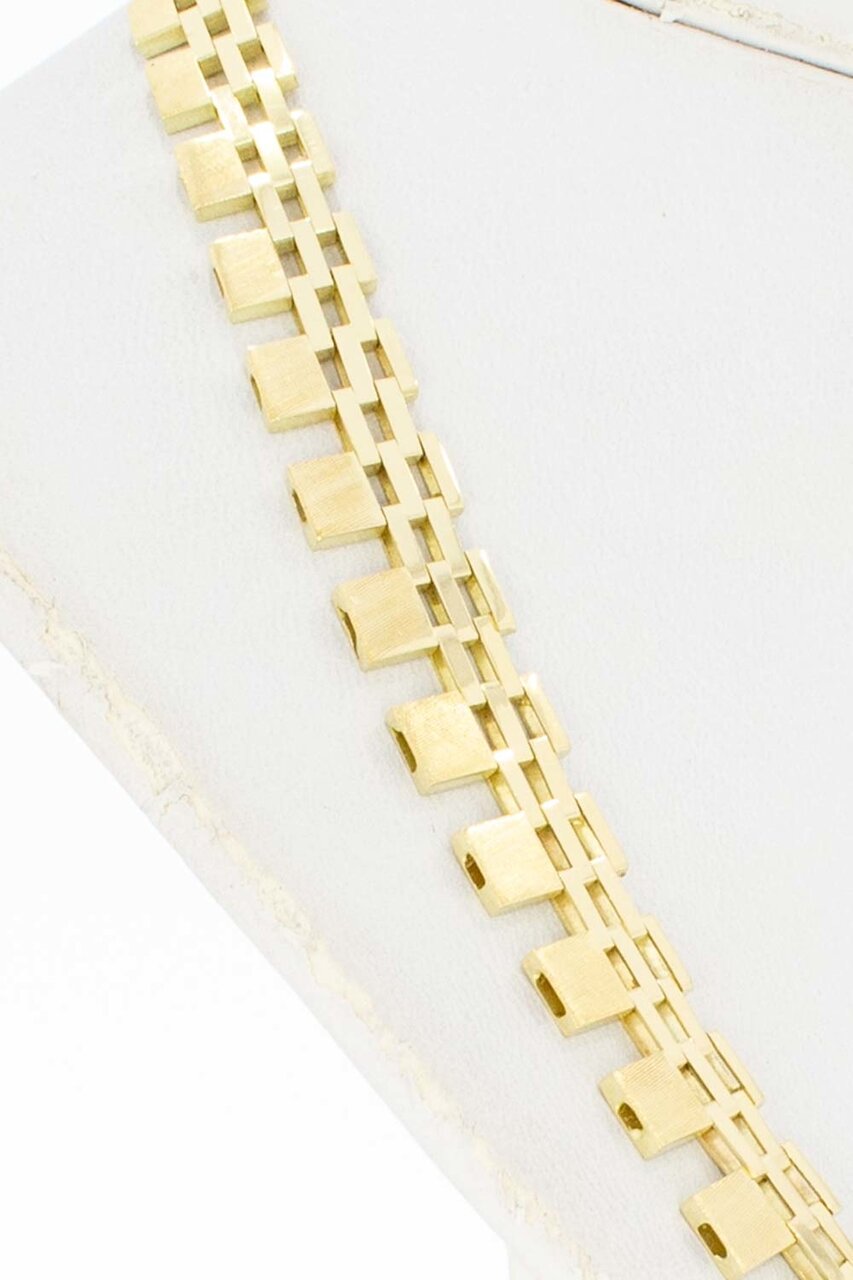 Sonnenstrahlen Collier 585 Gold - 45 cm
