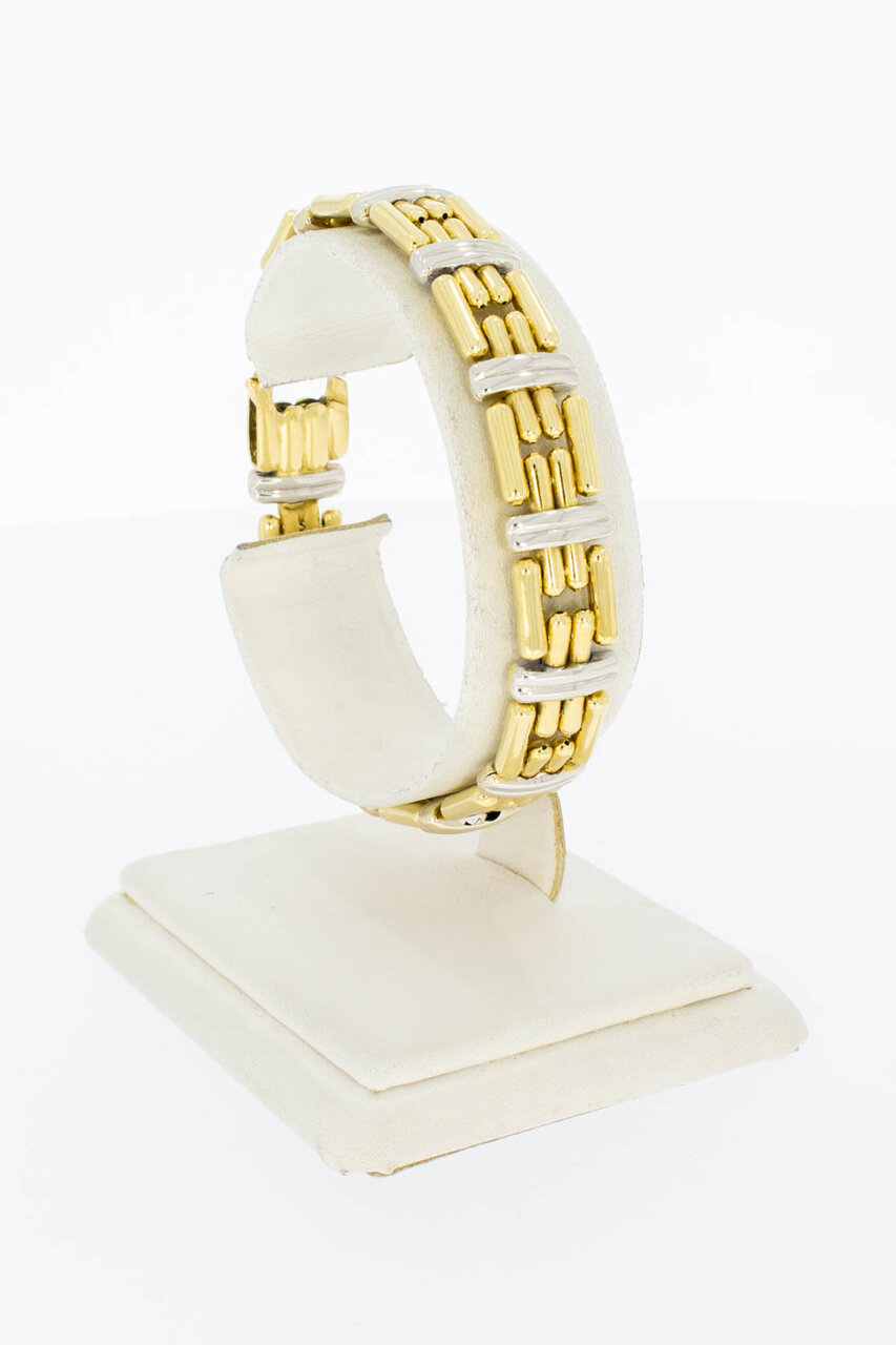 18 Karat Gold Barrenarmband - 18,9 cm