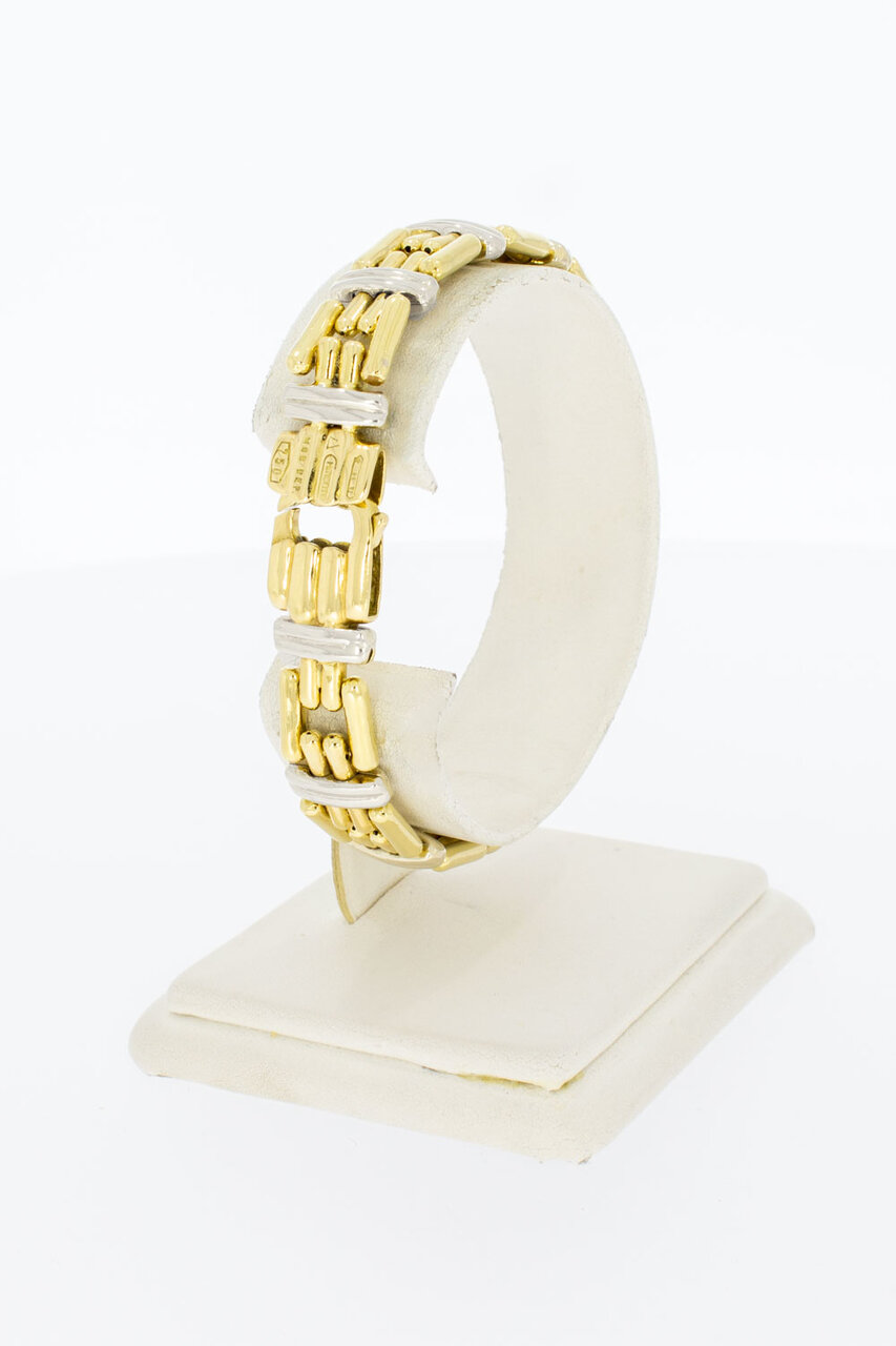18 Karat Gold Barrenarmband - 18,9 cm