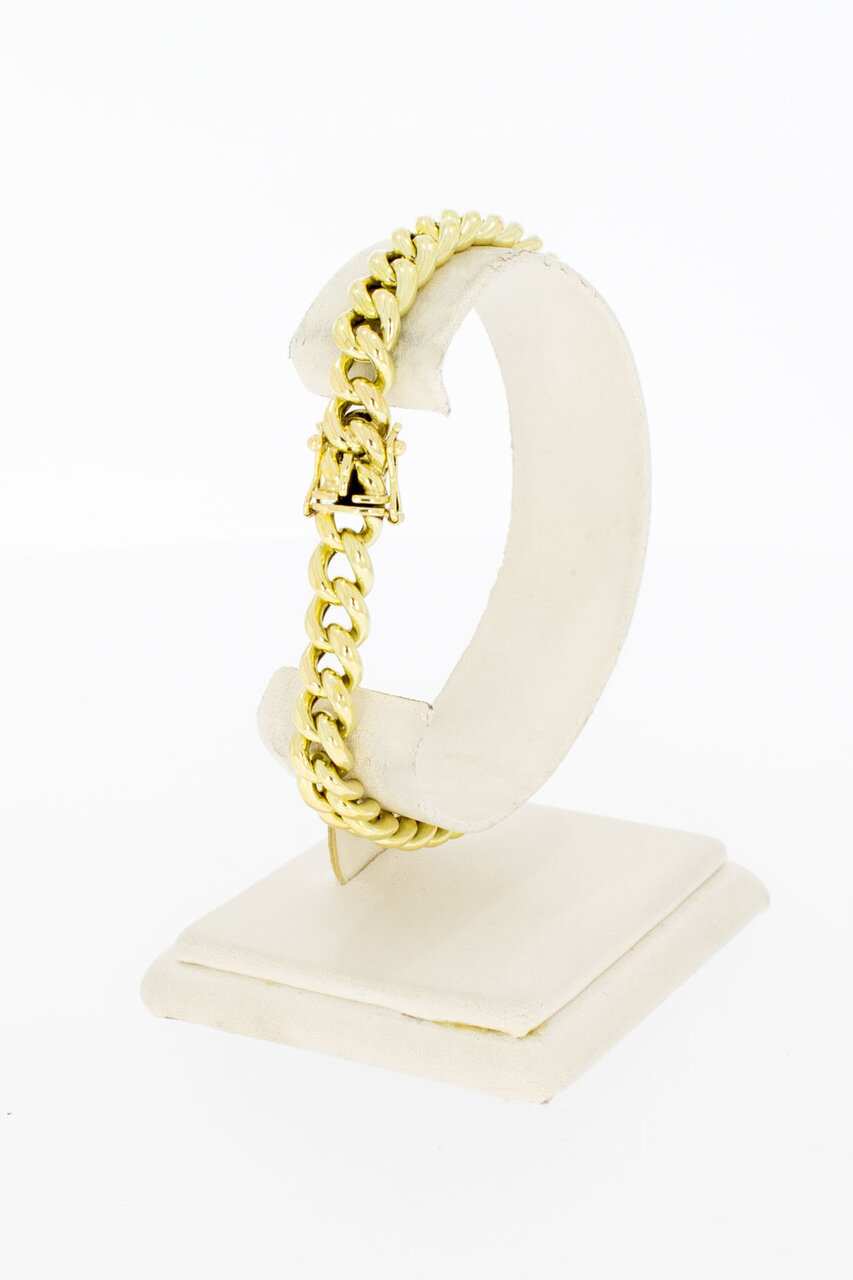 Panzer Goldarmband 14 Karat - 19,6 cm