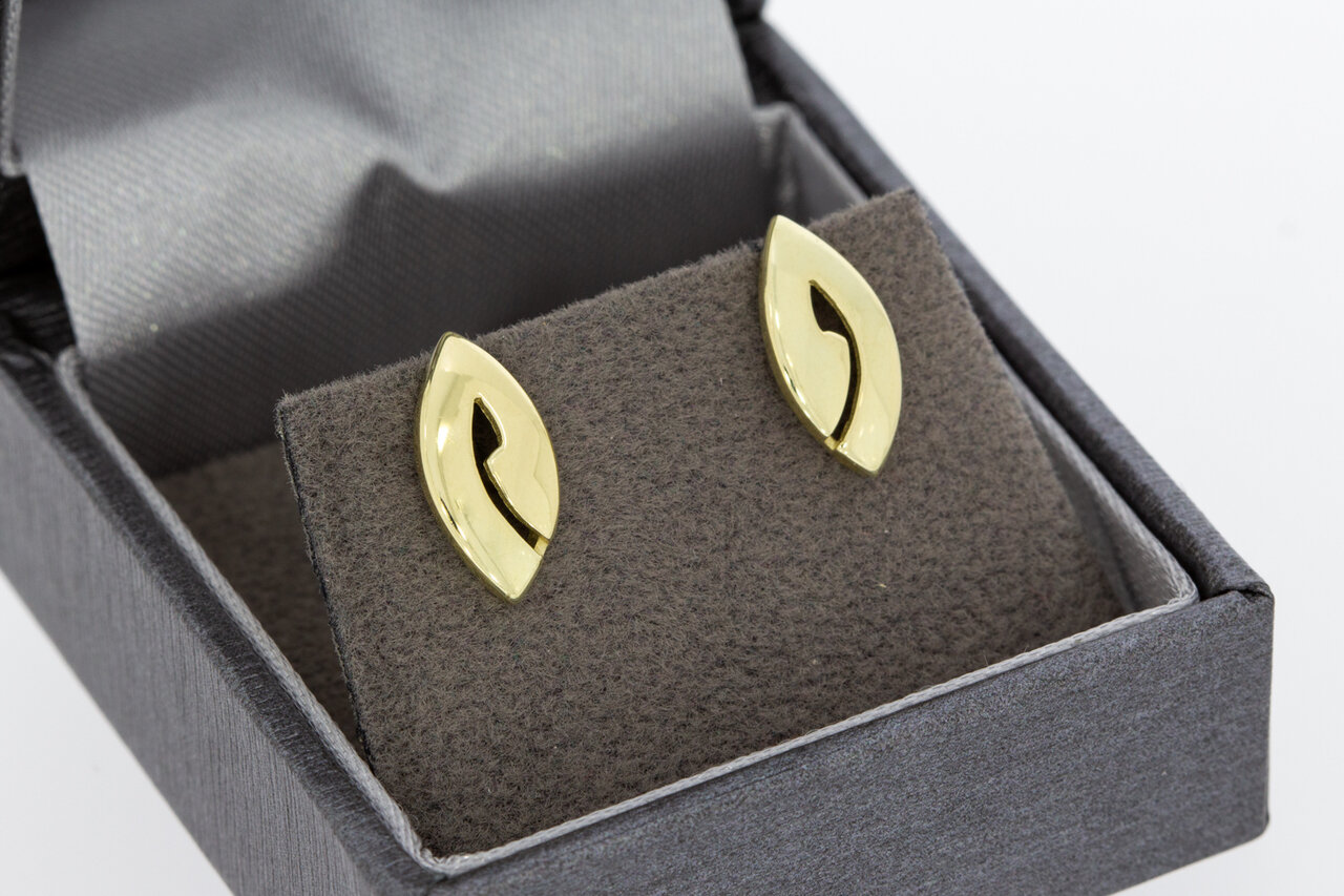 14 Karat goldene Ohrstecker - 1,3 cm