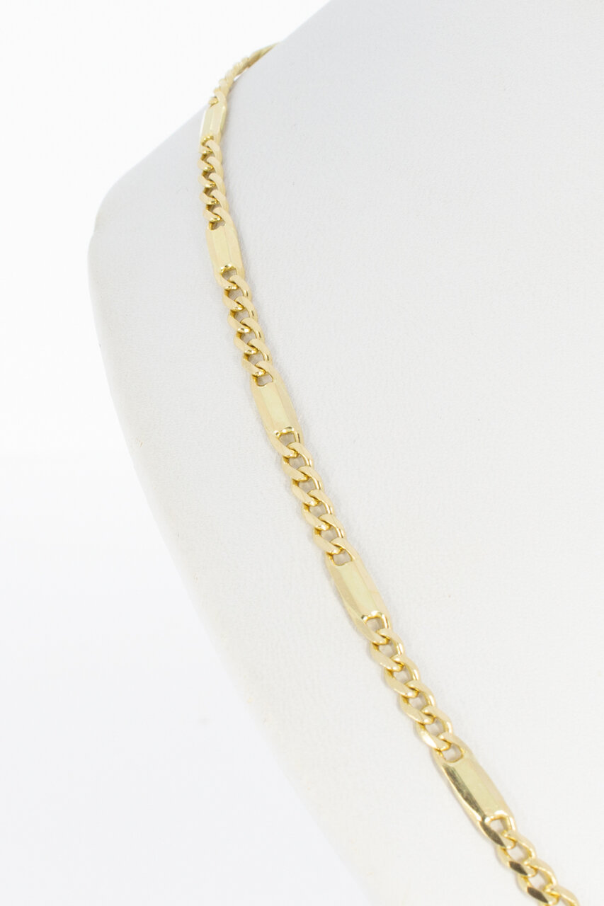 Panzer Goldkette 14 Karat - Länge 62 cm