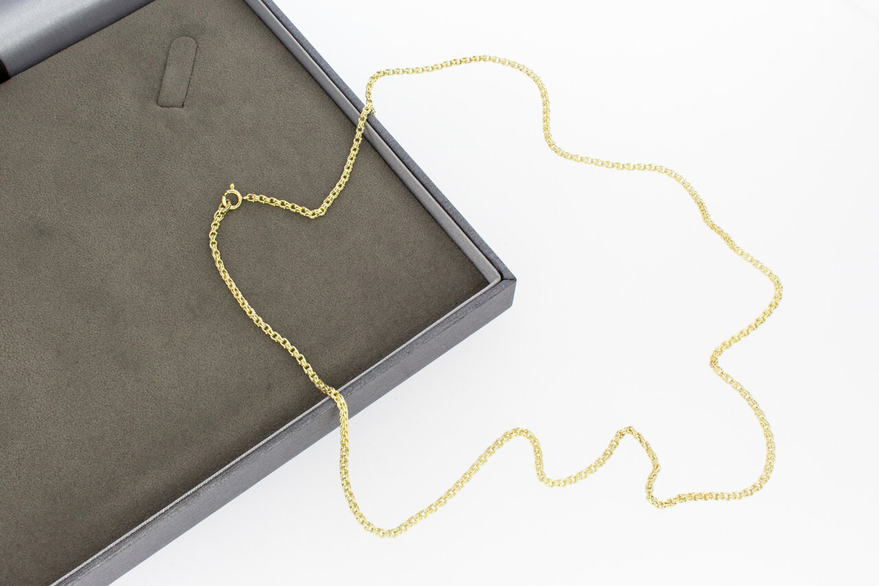 14 Karat Anker Goldkette - Länge 61,5 cm