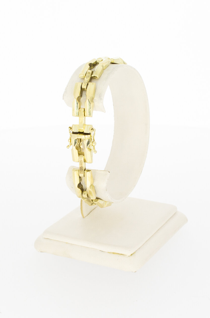 14 Karat Gold Barren Armband - 18,7 mm