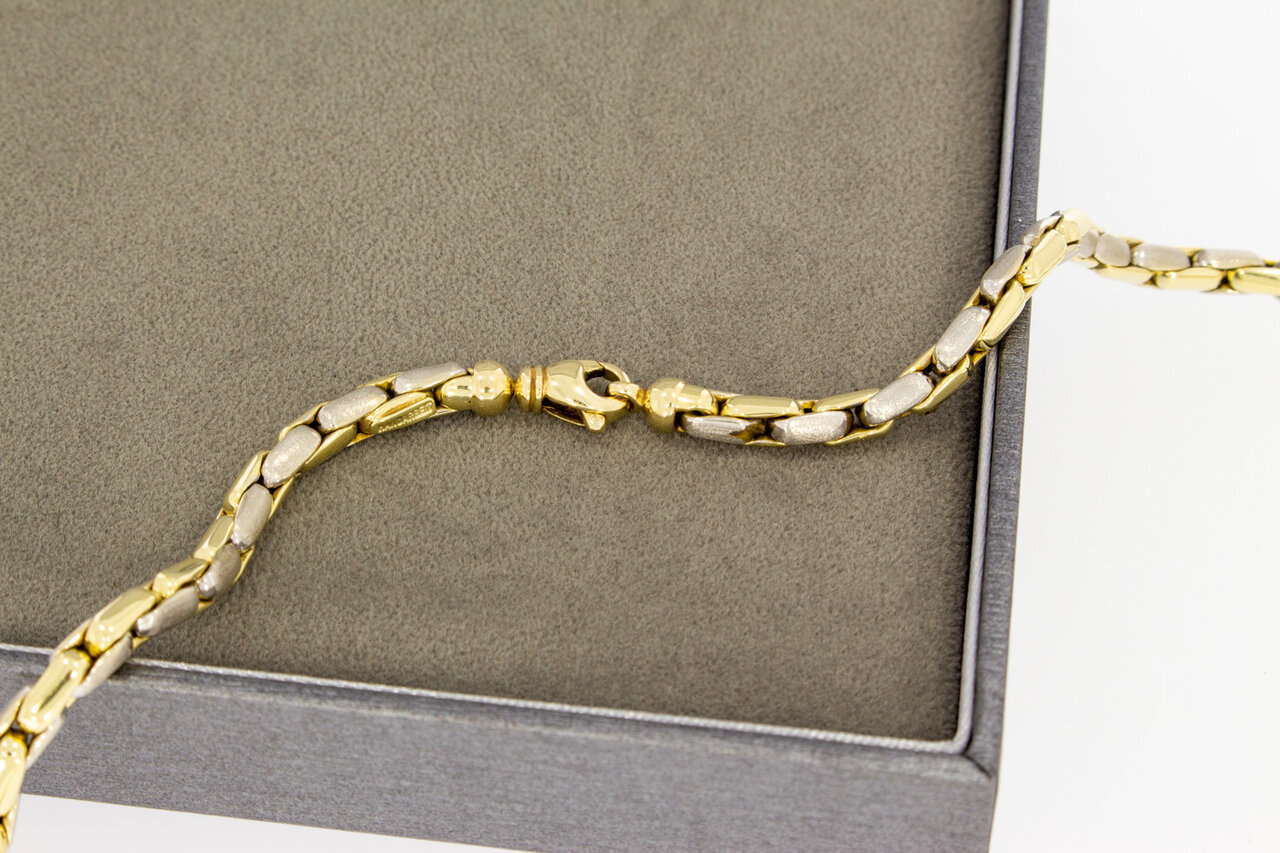 Halskette aus 14 Karat Goldbarren - 45.5 cm