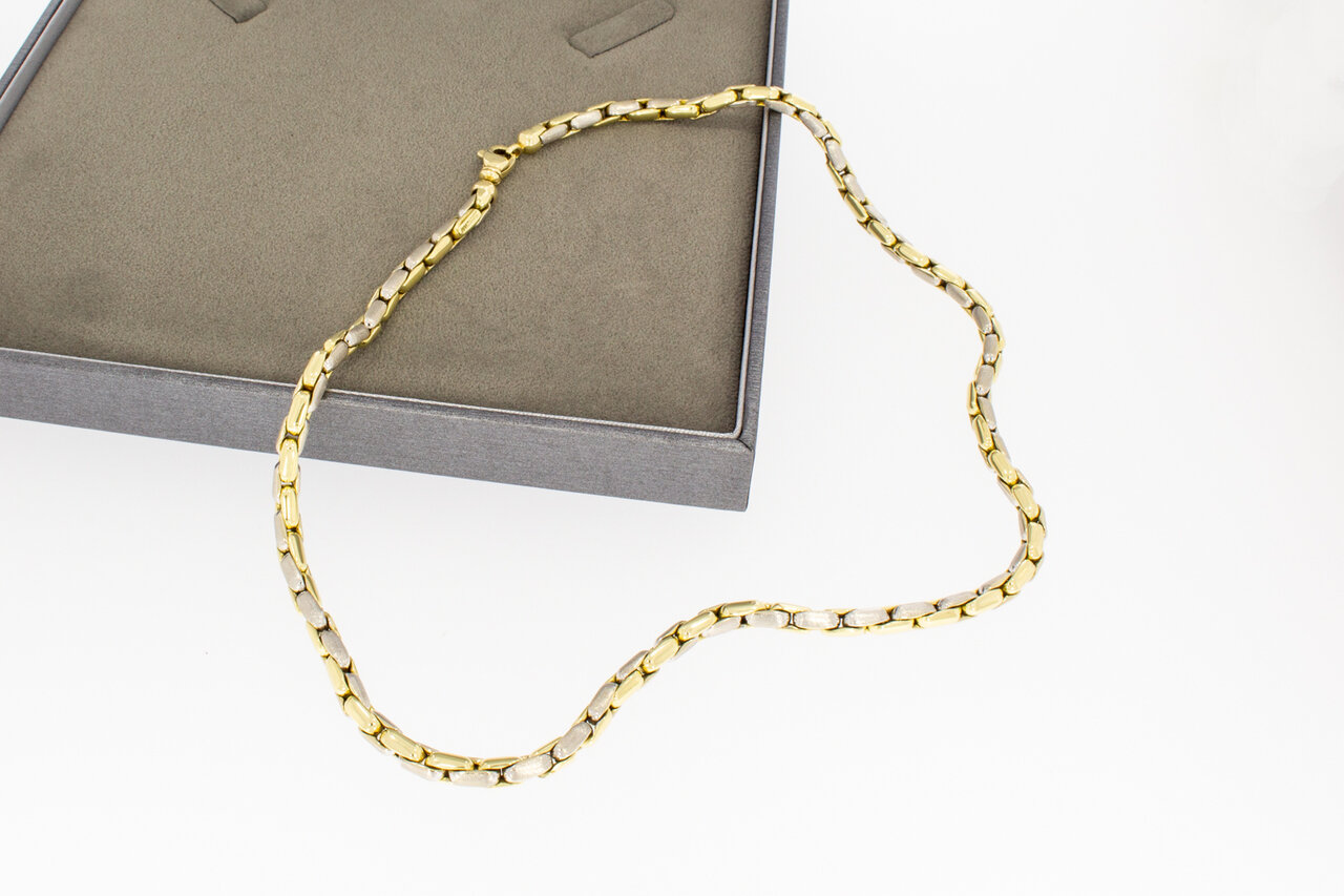 Halskette aus 14 Karat Goldbarren - 45.5 cm