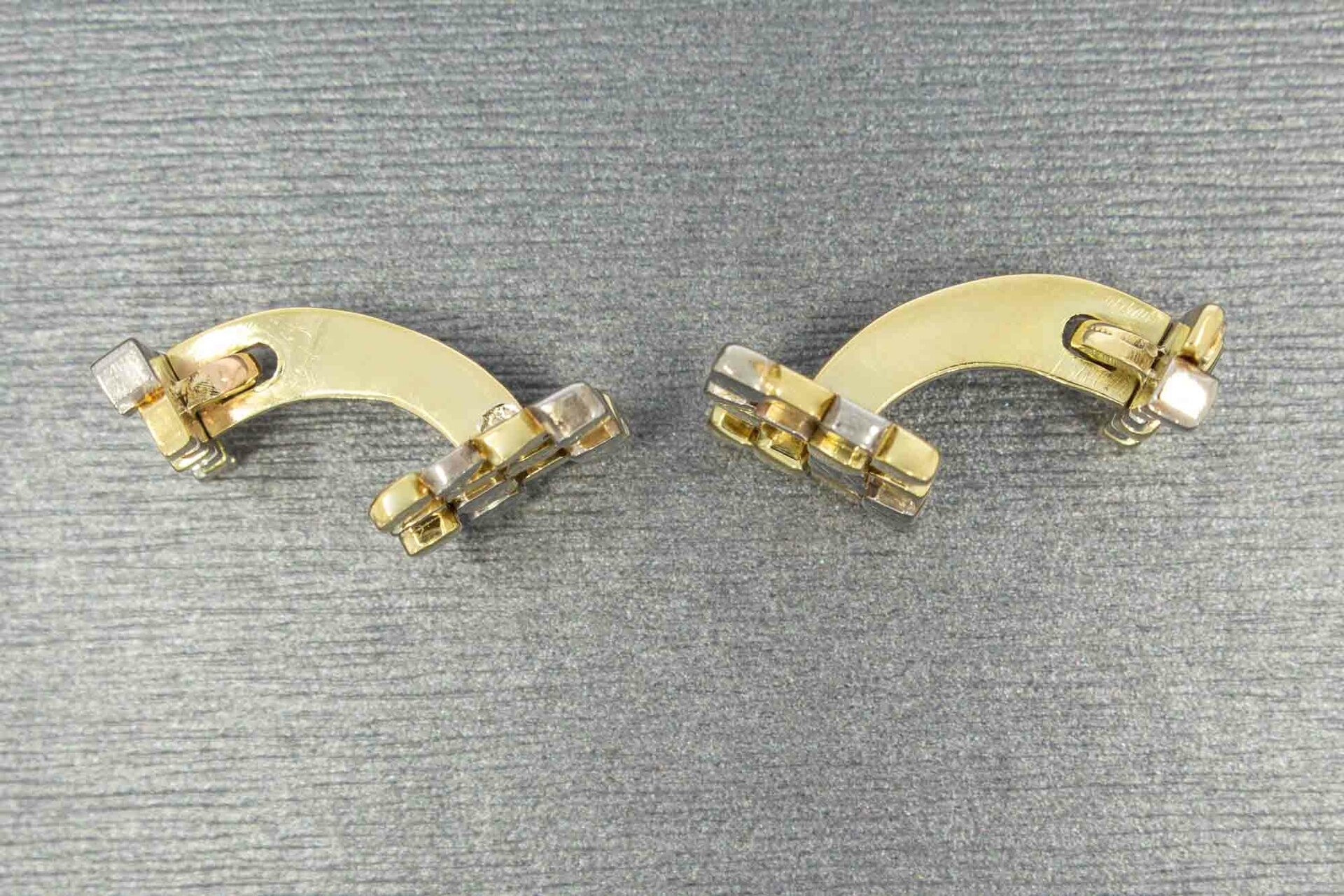 Manschettenknöpfe 585 Gold - 1,8 cm