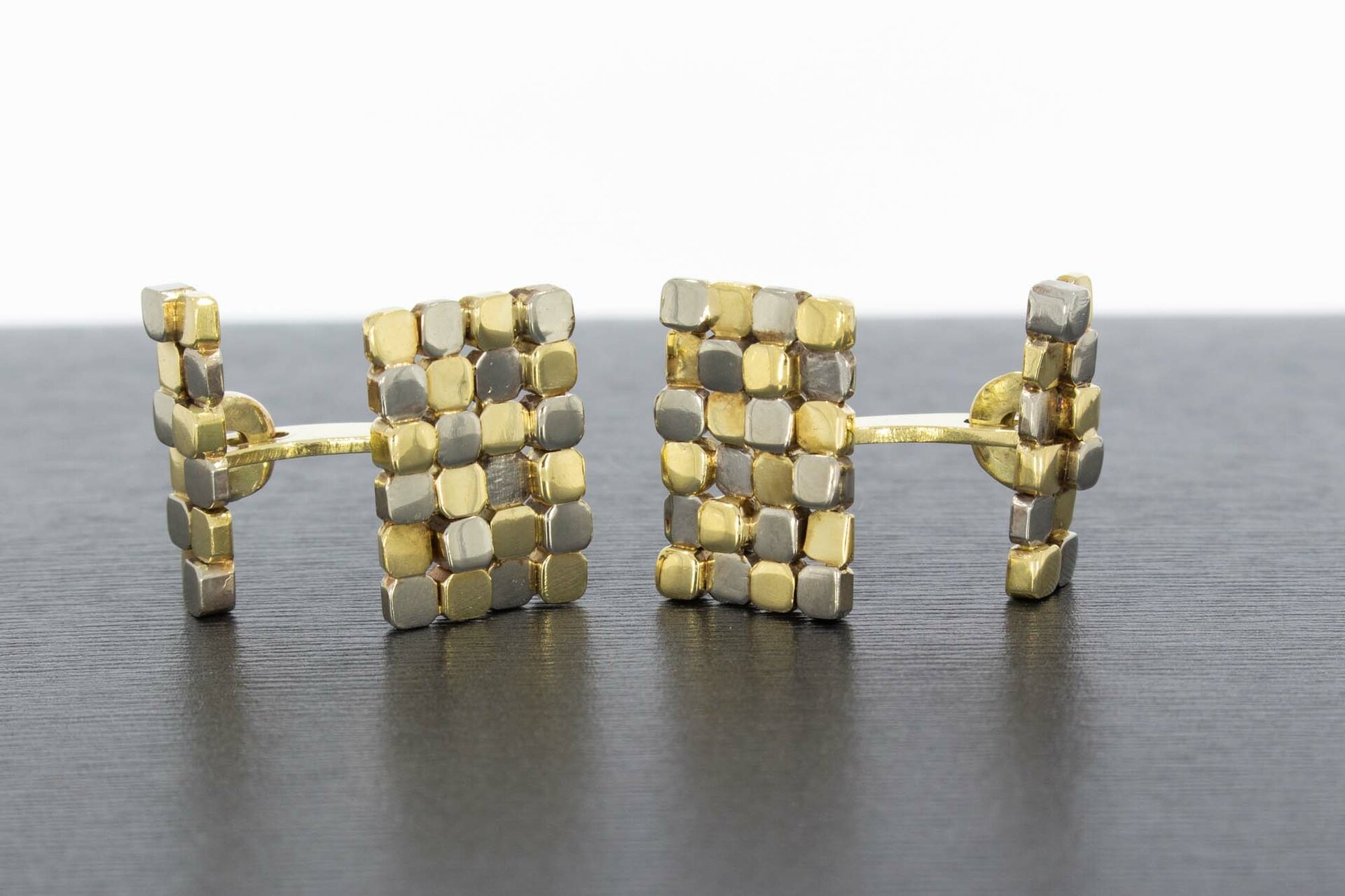 Manschettenknöpfe 585 Gold - 1,8 cm