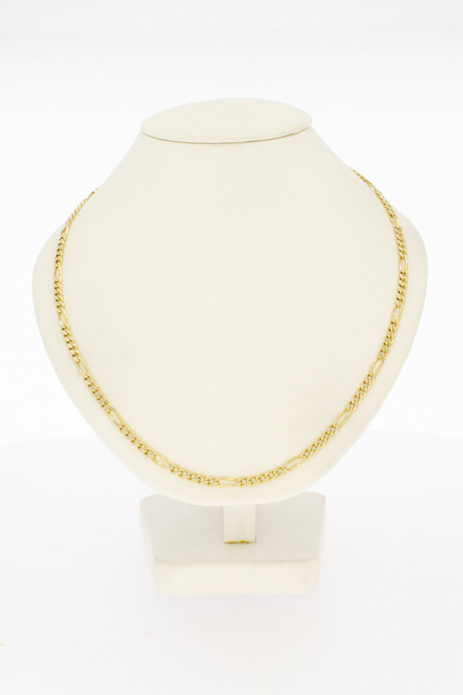 14 Karat Panzer Halskette - 63,8 cm