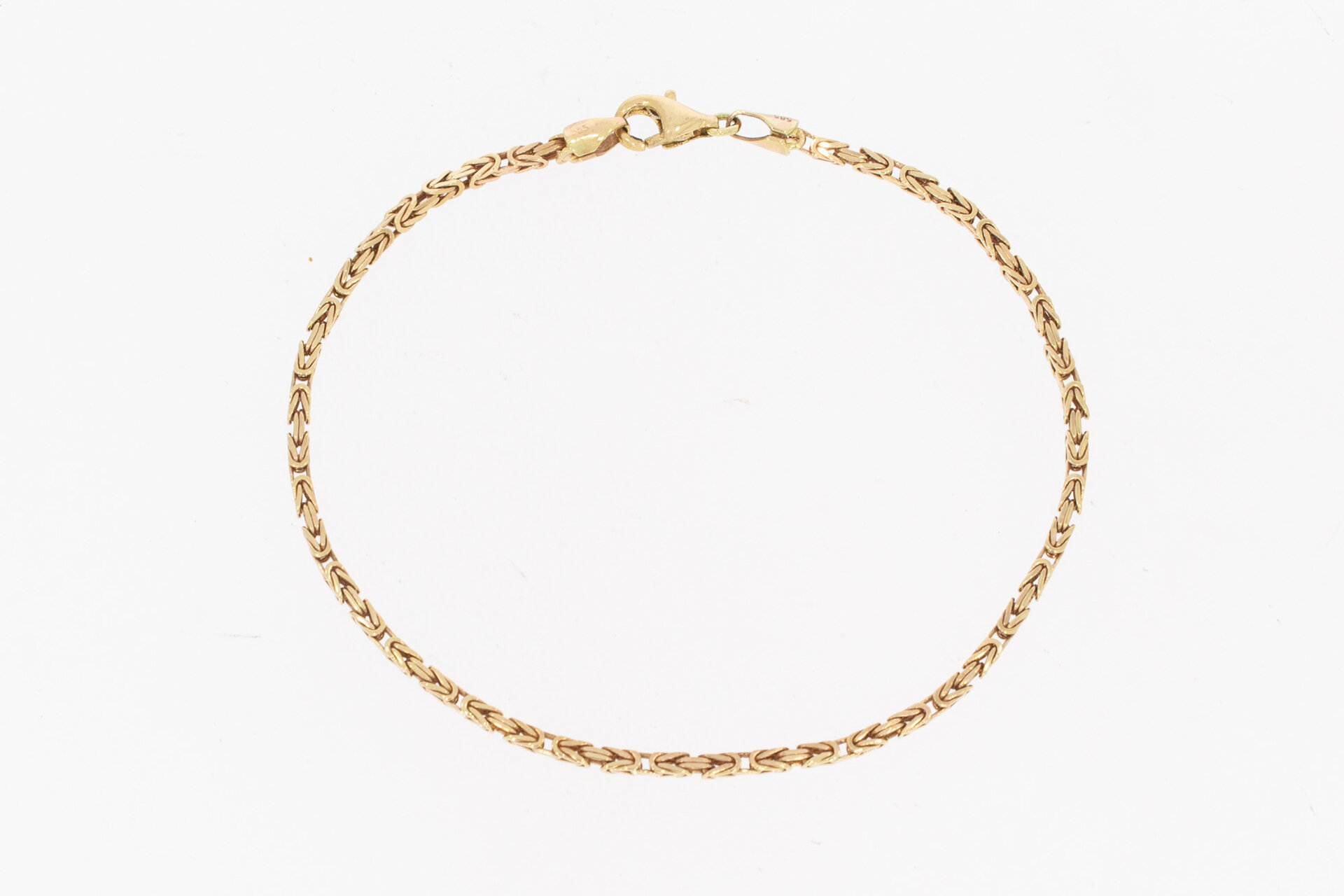 585 byzantinisches Goldarmbändchen - 19,6 cm