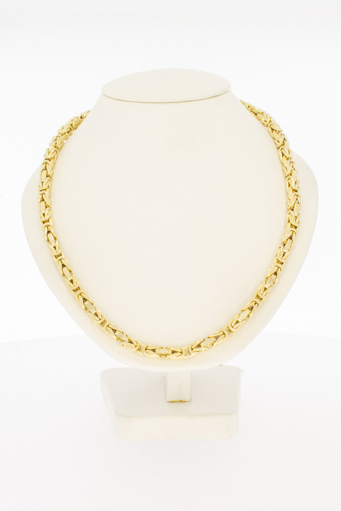 585 Byzantinische Goldkette - 65,5 cm