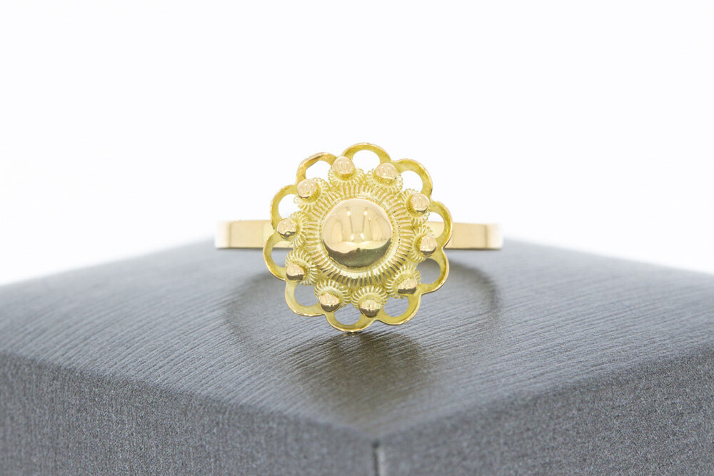 14 Karat Gold Vintage Ring - 17,3 mm