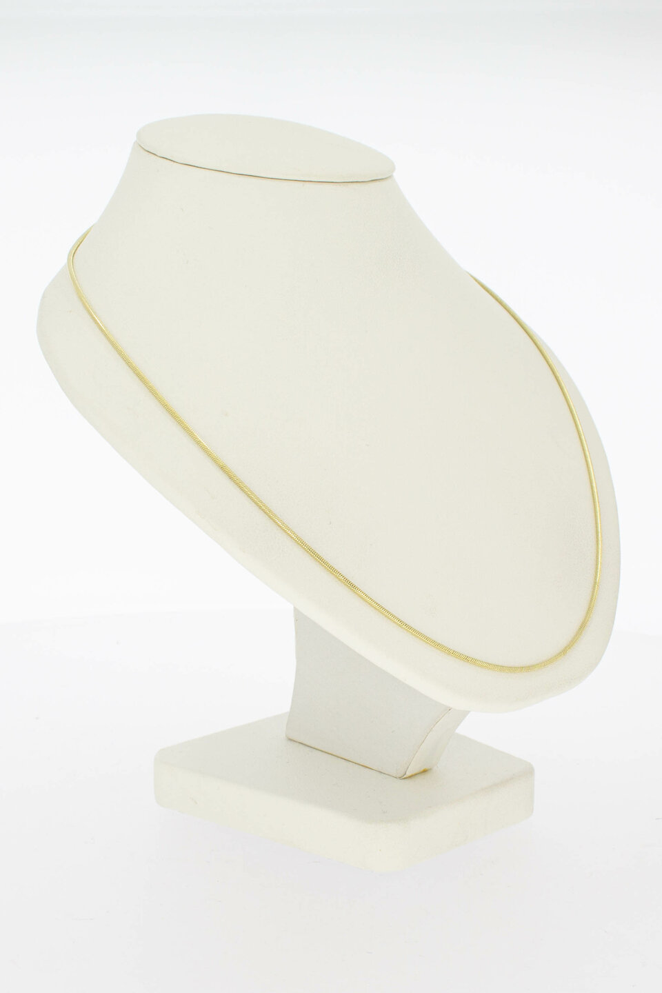 Schlangen Choker 585 Gelbgold - 43 cm