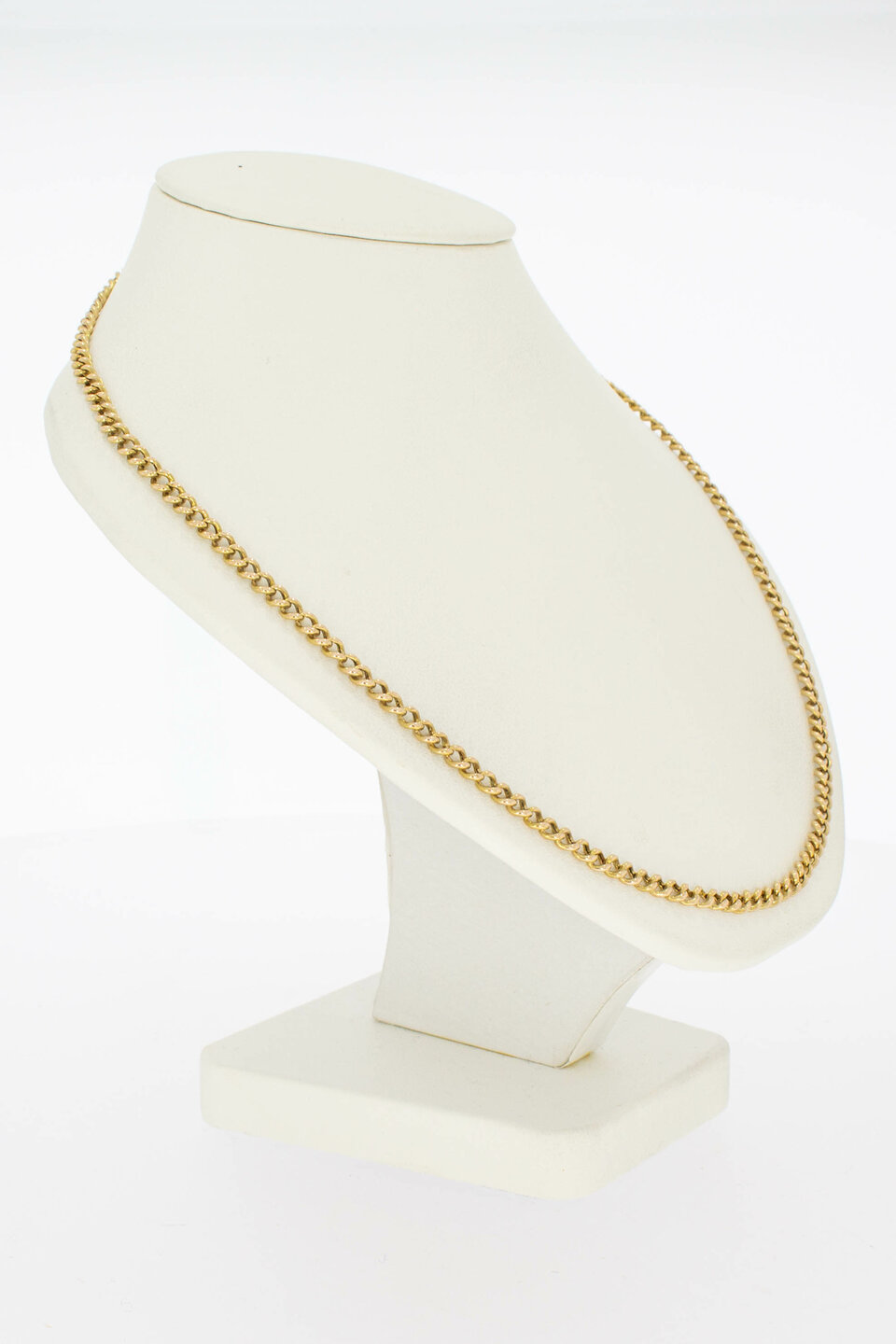 585 Gelbgold Panzer- Kette - 53 cm