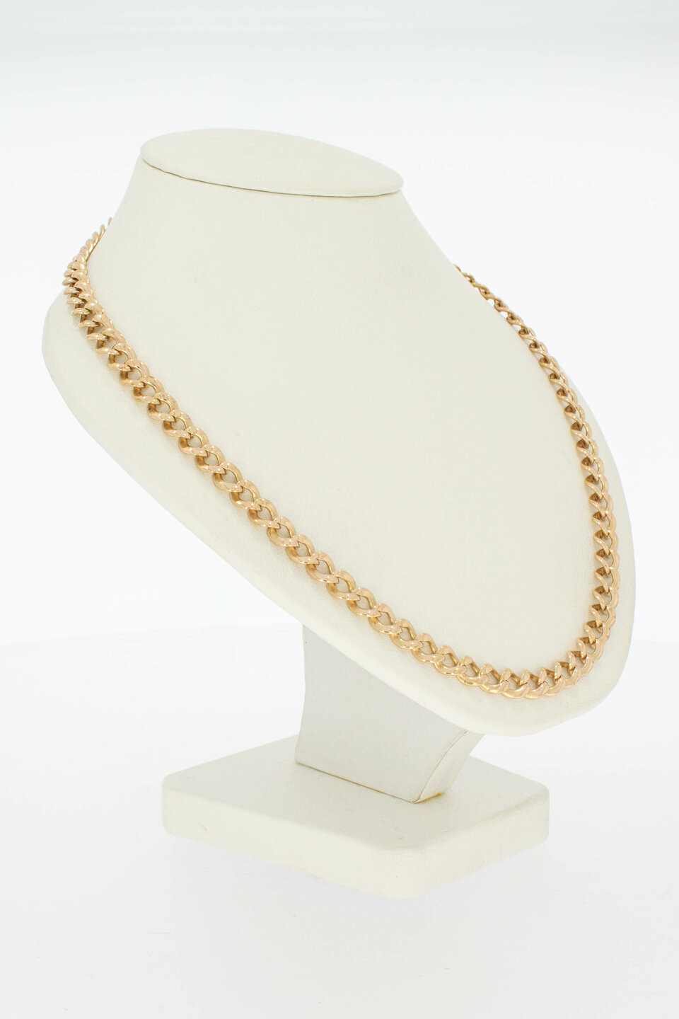 Panzerkette 585 Roségold - 48,5 cm