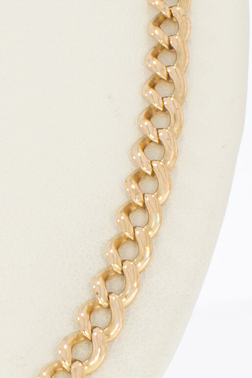 Panzerkette 585 Roségold - 48,5 cm