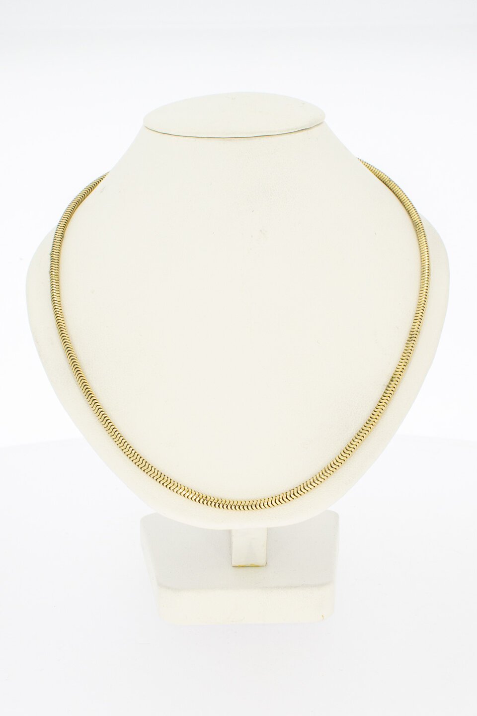 Schlangen Collier 585 Gelbgold - 42 cm