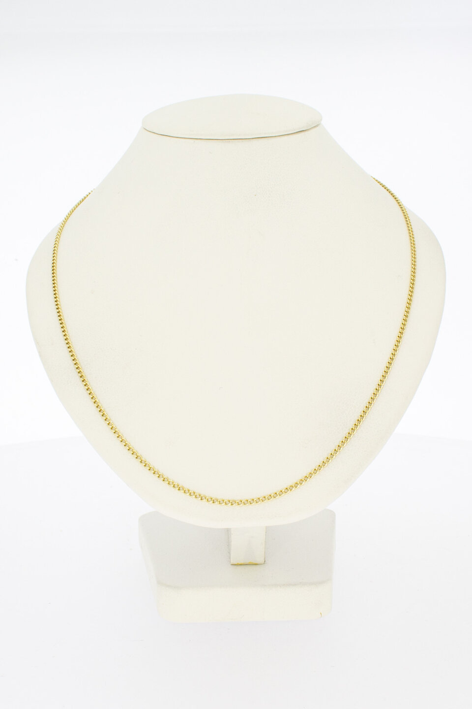 Panzer Halskette 585 Gelbgold - 46,5 cm