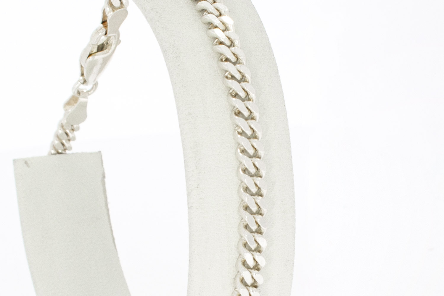 Silberne (925) Panzerarmband - 20 cm