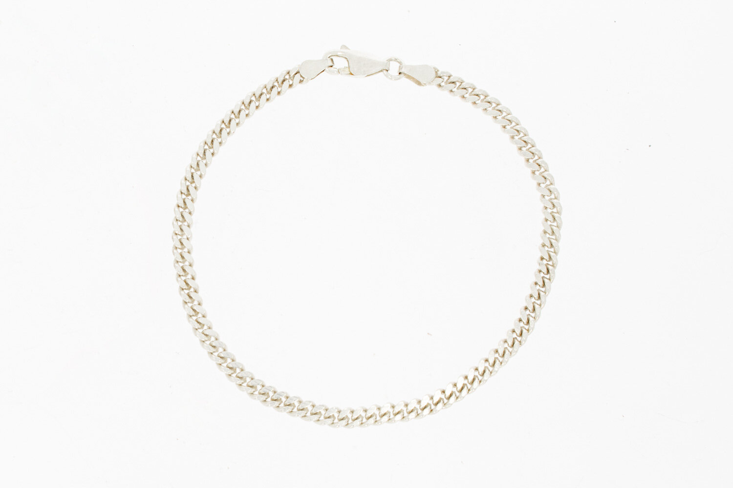 Silberne (925) Panzerarmband - 20 cm