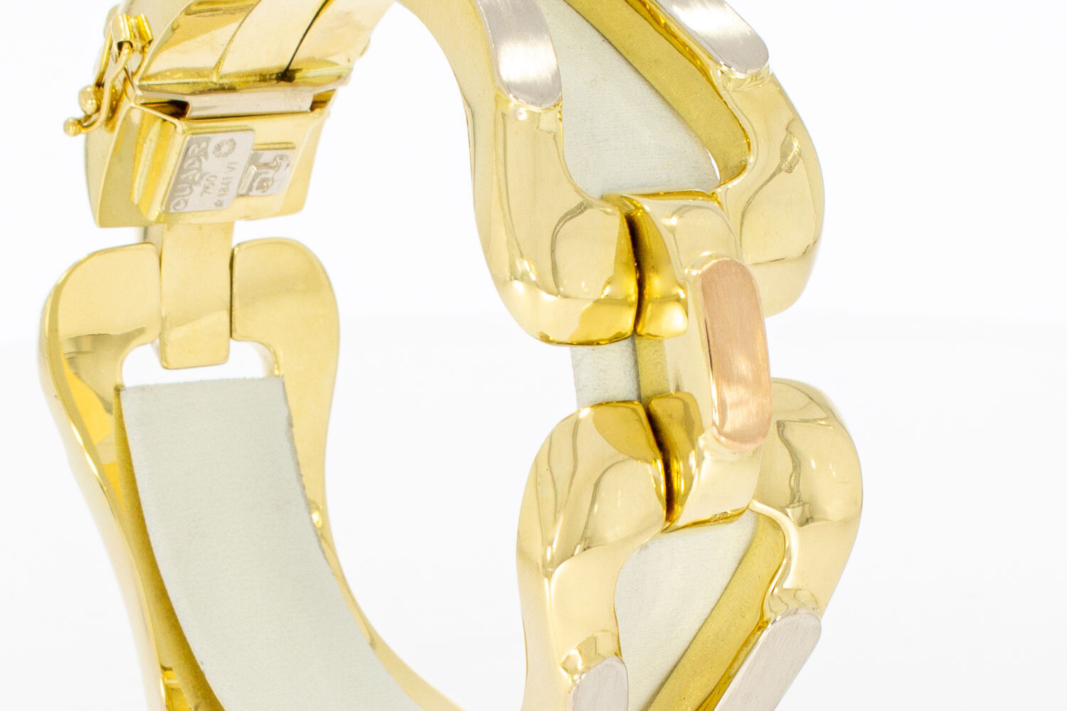 18 Karat Gold Designer Armband - 20 cm