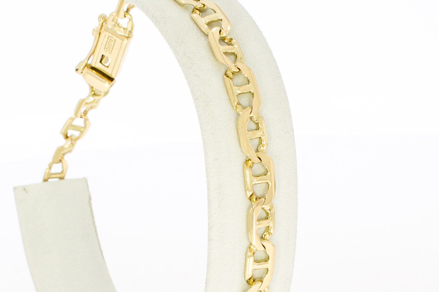 Ankerarmband 14 Karat Gelbgold - 21 cm