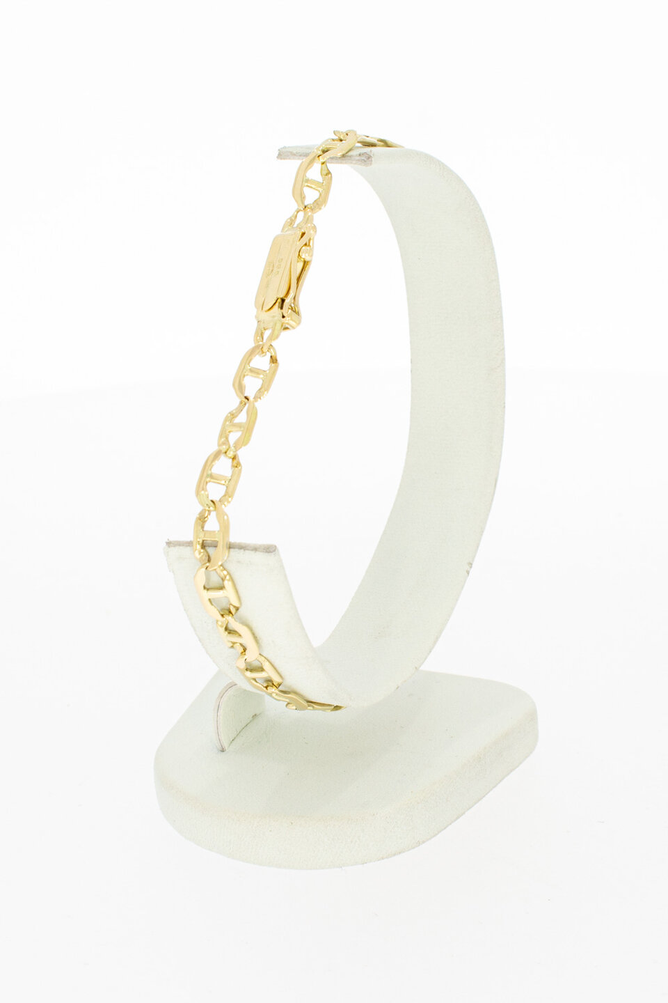 Ankerarmband 14 Karat Gelbgold - 21 cm