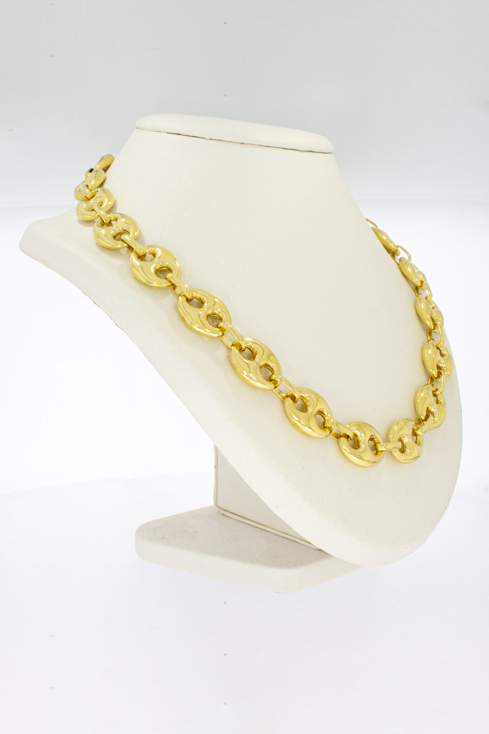 585 Gelb Goldene Anker Kette - 82 cm