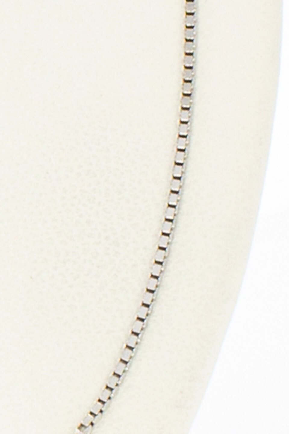 750 Weißgold Venezianerkette – 75,8 cm