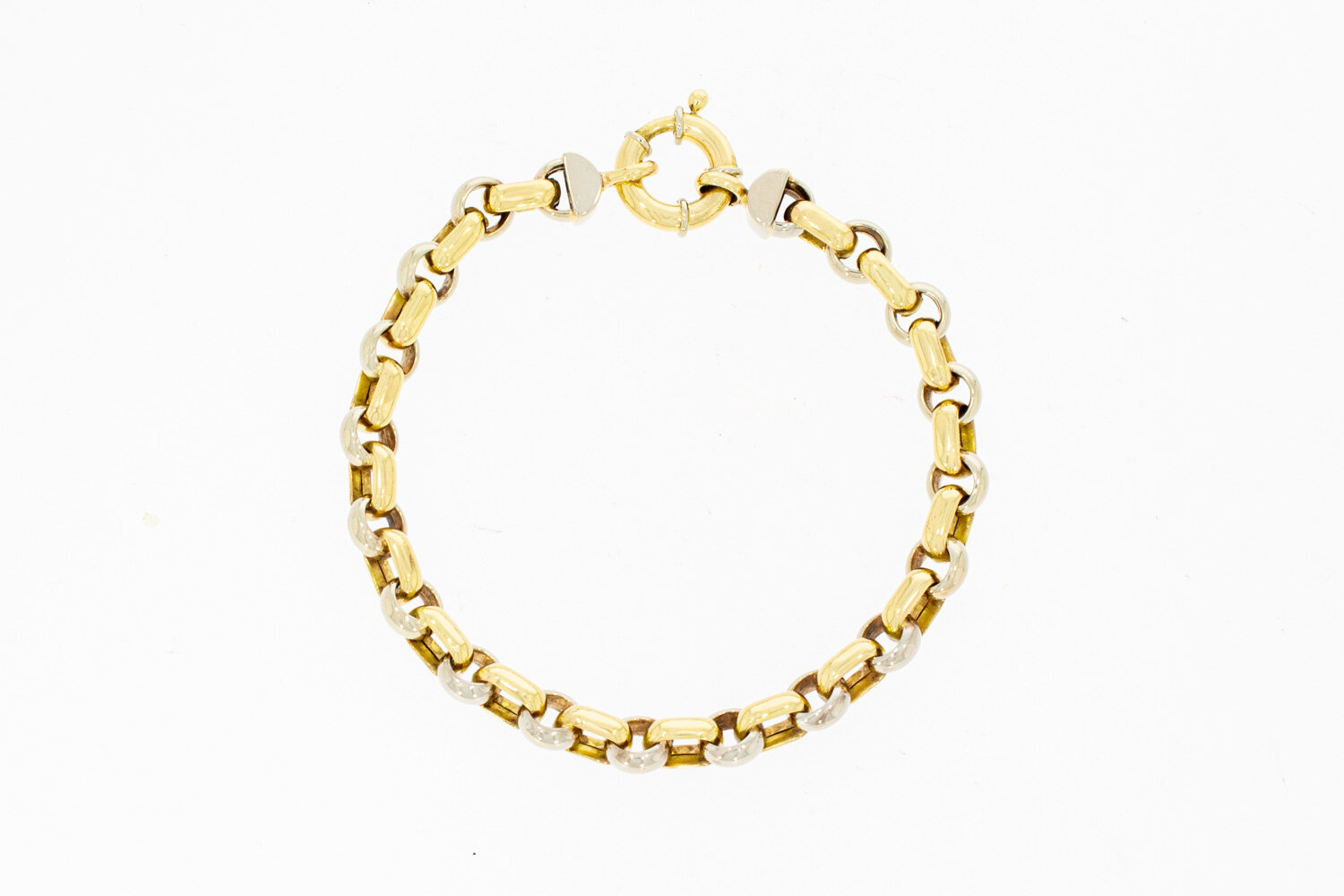 Ankerarmband 14 Karat Gold - 21 cm