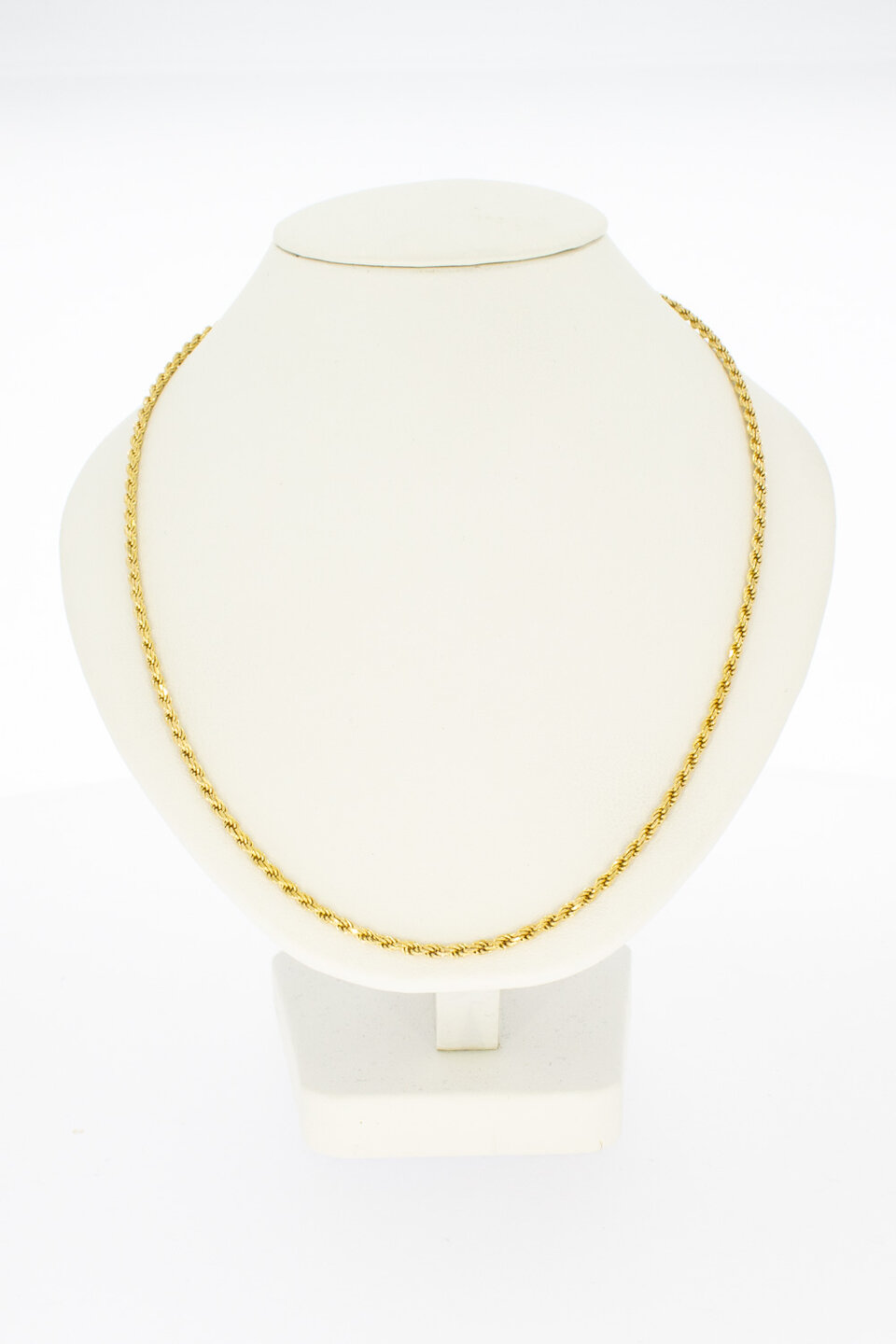 18 Karat Gold Kordelkette - 49,6 cm