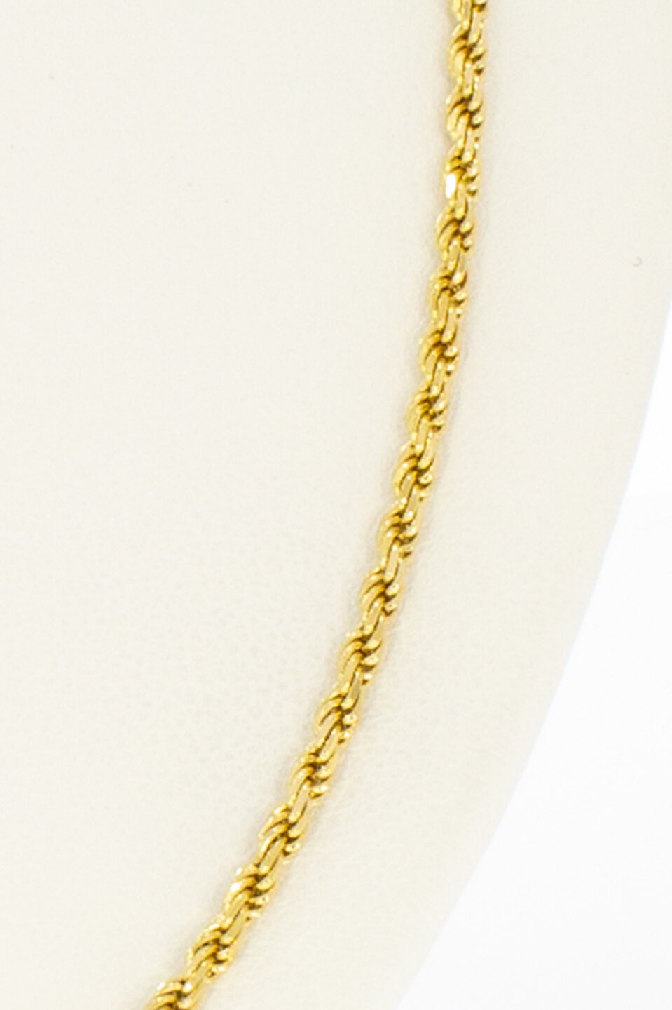 18 Karat Gold Kordelkette - 49,6 cm