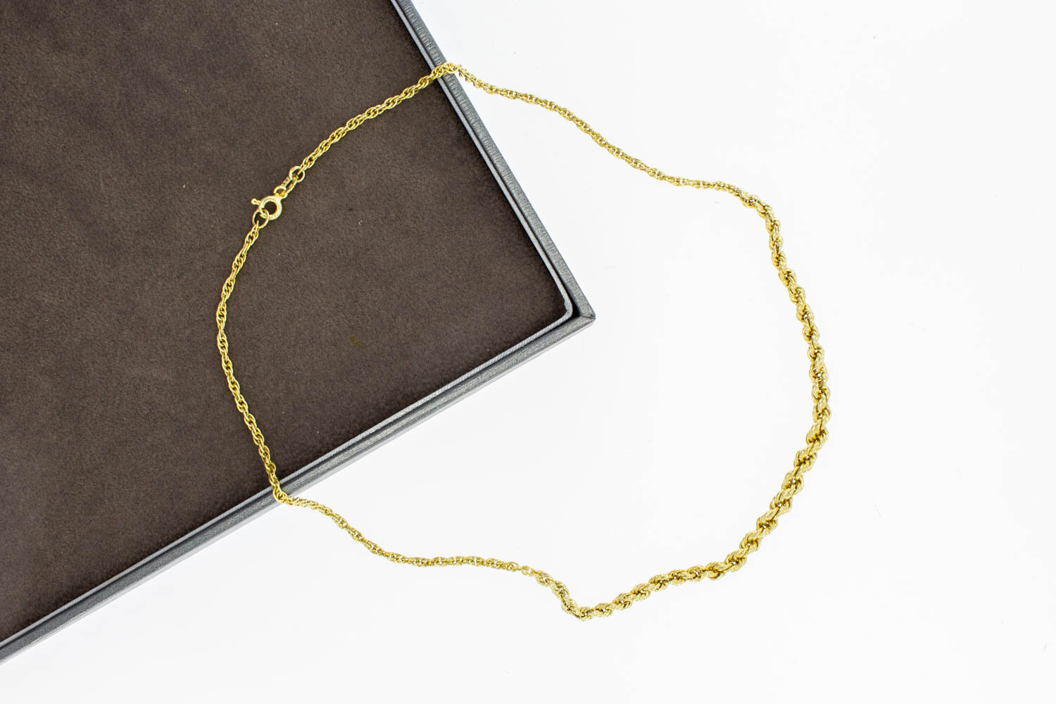 Kordel Choker 14 Karat Gold - 41,7 cm