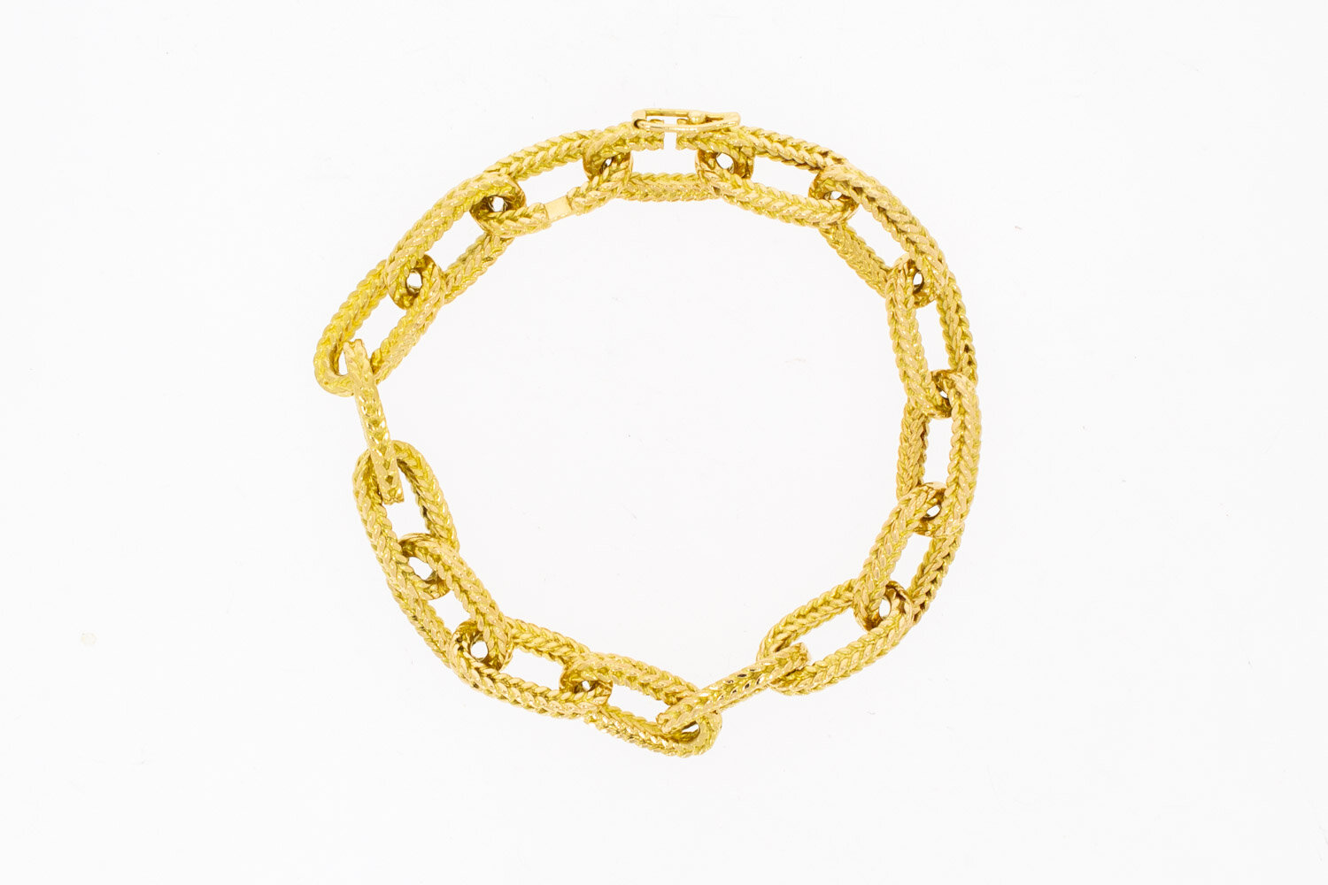 Ankerarmband 18 Karat Gold - 21 cm