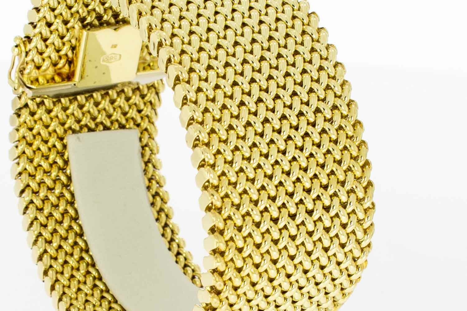 Retro Armband 14 Karat Gold - 19,5 cm