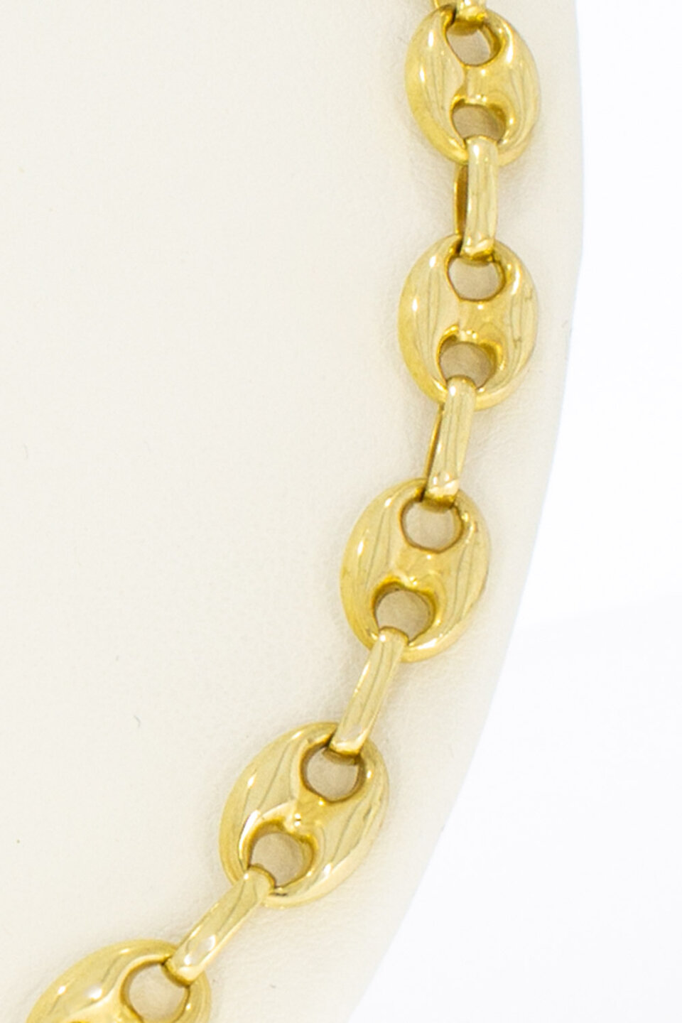 Ankerketting 18 karaat goud - 64,3 cm