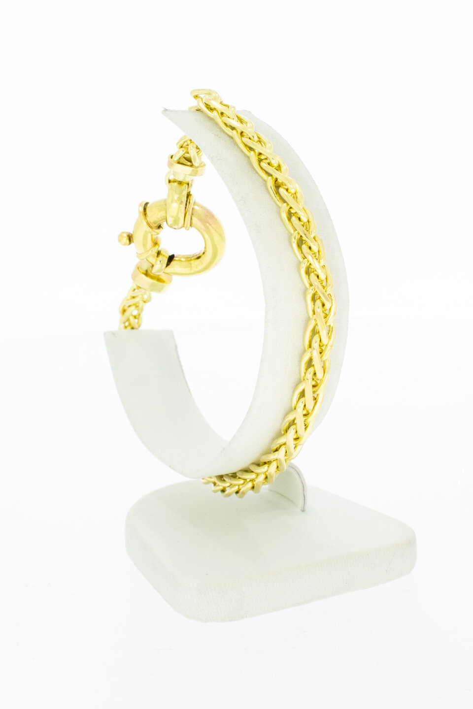 Fuchsschwanz Gold Armband 14 Karat - 23 cm