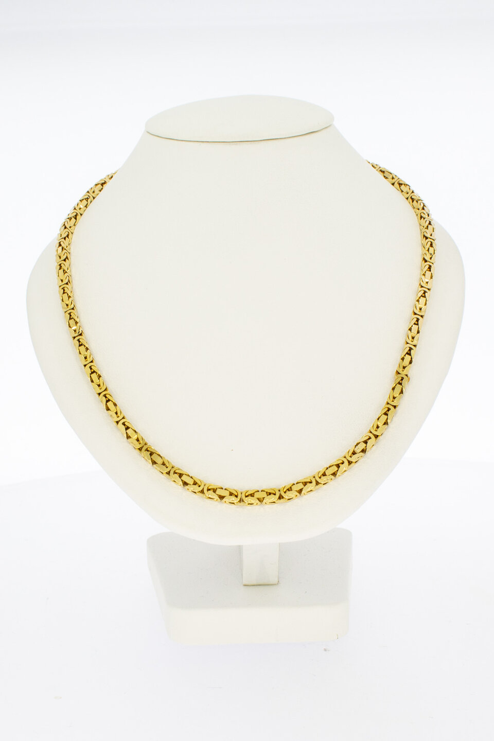 Byzantinische Königskette 18 Karat Gold - 70 cm